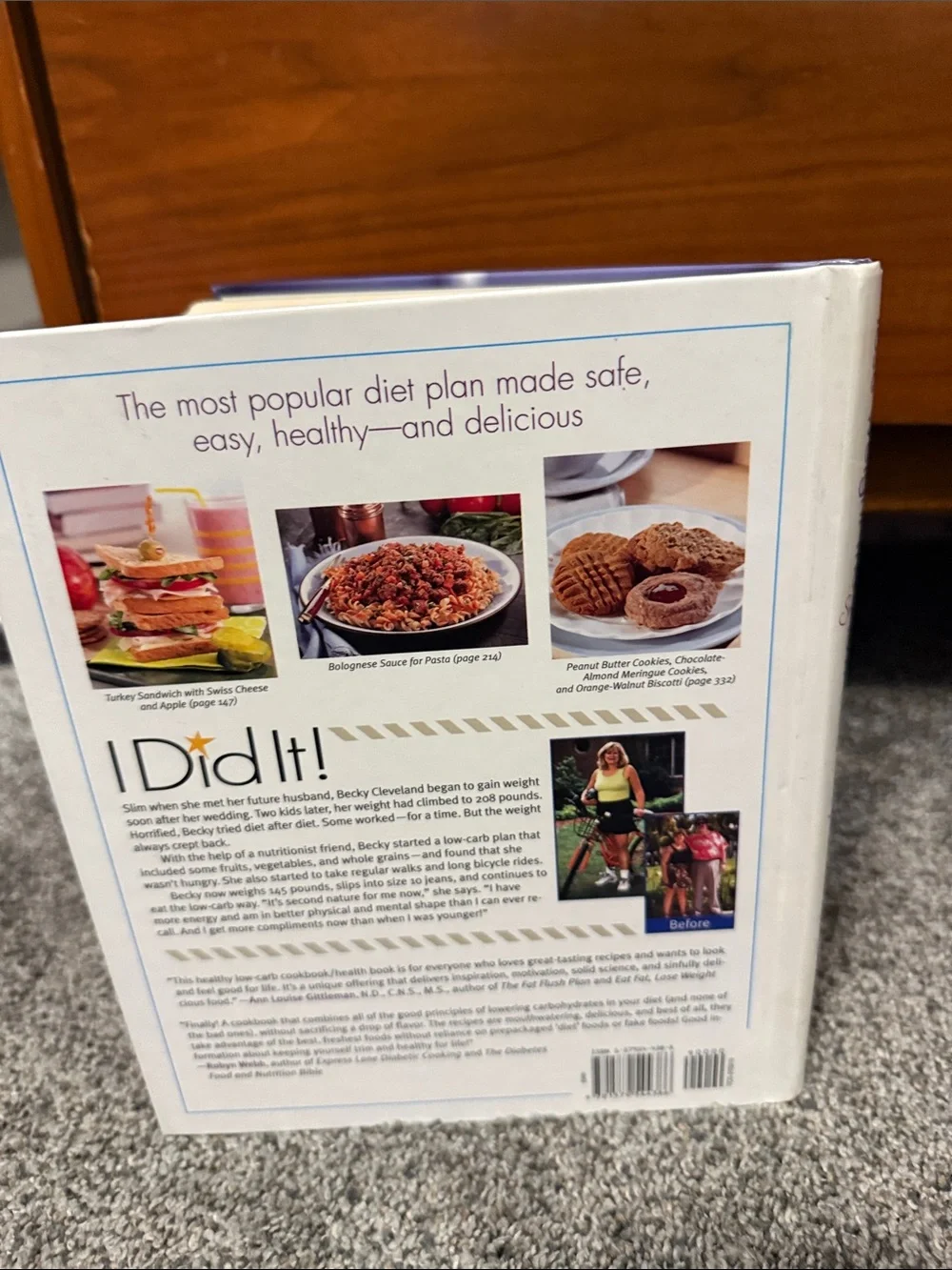 Lose Weight the Smart Low-Carb Way — Purple Cover Cookbook